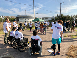 イベントについて、主旨の説明をしています